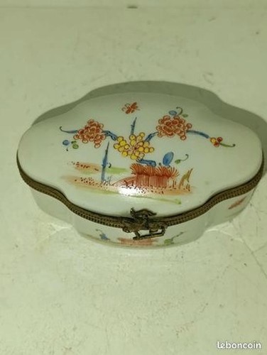 Boite bijoux porcelaine - bijoux,