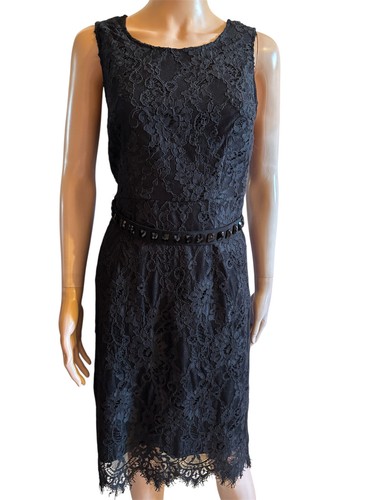 Caroll robe noire brodée - caroll,
