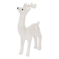 Décoration Lumineuse "Renne" 45cm Blanc Froid