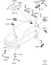 Le RR Sport L461 Digital Audio Broadcast tavailler Wire LR151877 Nouveau authent