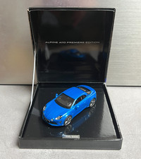 Coffret Norev 1/43 Alpine A110 Première Edition bleue édition limitée 1686/2000
