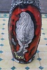  Vase en faïence Vallauris modèle 25 "Pugi "  signé années 60