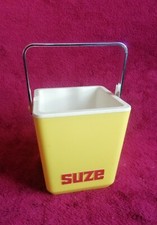 Ancien Seau Bac à Glaçons Publicitaire SUZE Marque Bourbon/France Années 60/70