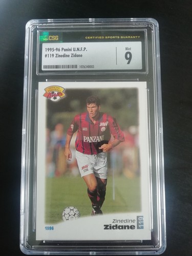 Zinedine zidane 1995 panini - zidane,