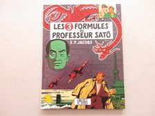 Blake et Mortimer BE/TBE Les 3 formules du professeur Sato T 1 publicitaire Esso