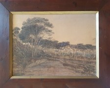 Aquarelle sign Jules Louis