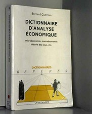 DICTIONNAIRE D'ANALYSE