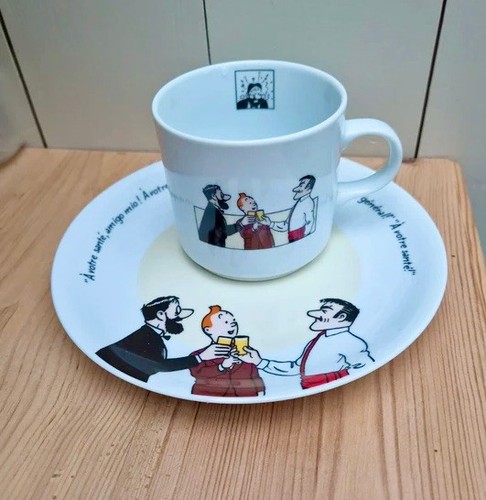Tintin ensemble assiette - tintin-ensemble, et