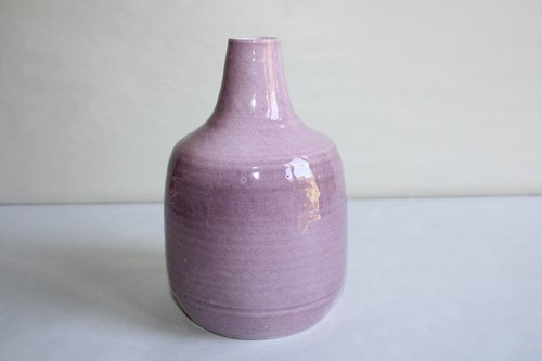 Vase céramique signé - vase,