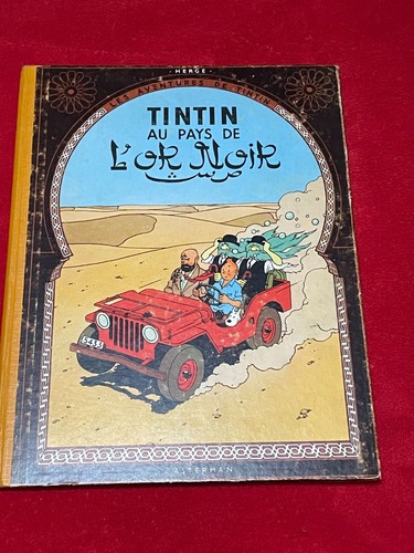 Tintin pays or - tintin, au