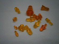 lot de 14 gyrophare orange et jaune  dinky corgi teckno schuco matchbox etc