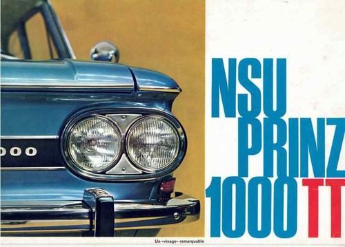 Catalogue brochure nsu - brochure, prinz