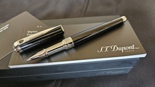 Stylo Roller Dupont Ligne D Laque de Chine Noire PVP: 670€