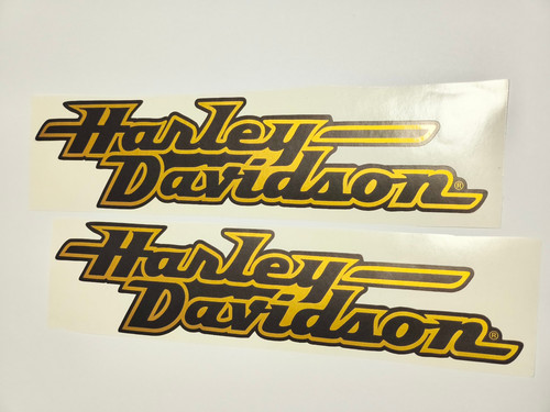 Harley davidson gold black - davidson,