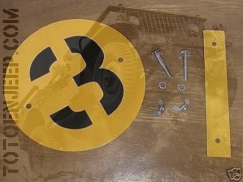 Kit plaque acier tonnage - kit,