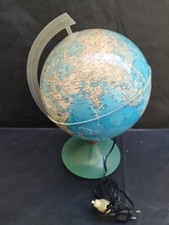 Lampe globe terrestre matière