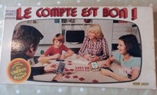 Le compte est bon Laffont 70's jeux de société RTF tout les ages vintage famille