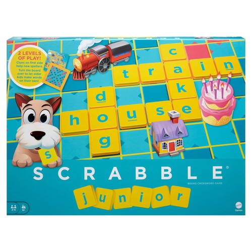 Mattel games scrabble junior - games,