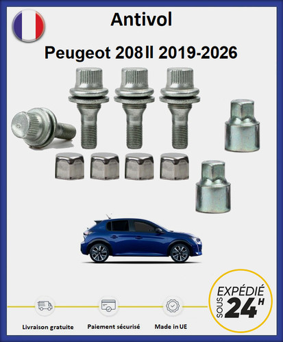 Ecrous antivol roues - antivol,
