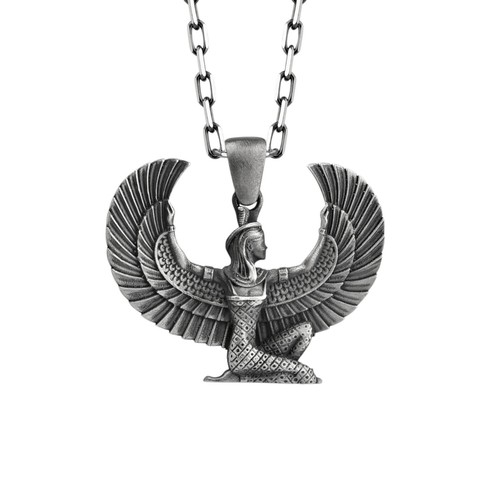 Collier isis avec ailes - collier,