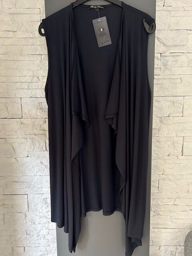 Gilet long sans - manches, en