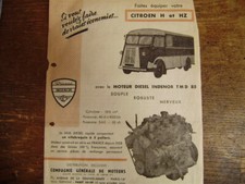 CITROEN 23 + H & HZ MOTEUR
