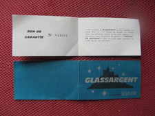 "1610"   PUB PAPIER   GARANTIE