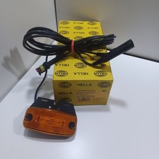 Feu latéral gabarit 24v LED orange poids lourd semi remorque