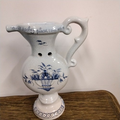 Pot trompeur faience - trompeur,