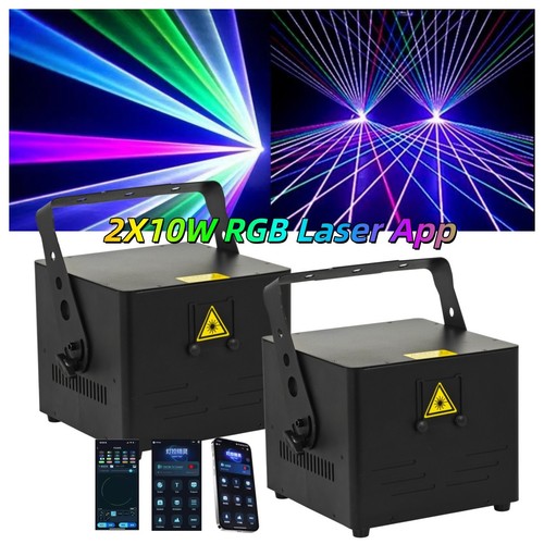2pc 10w rgb - 10w, light