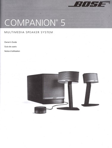 Bose companion multimedia - companion,