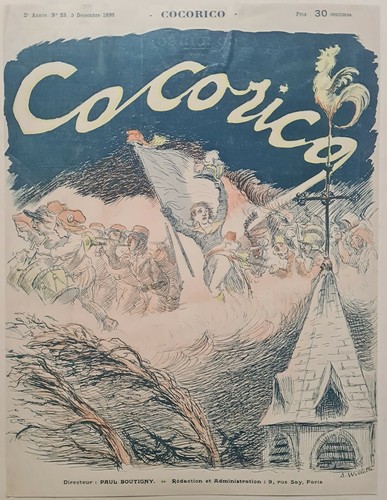 Willette cocorico 1899 - cocorico,