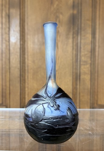 émile gallé vase soliflore - -,