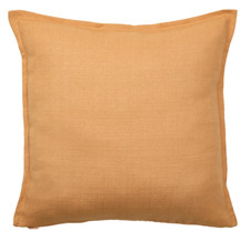Housse de coussin IKEA LAGERPOPPEL, jaune-beige, 50x50 cm / 20x20" NEUVE