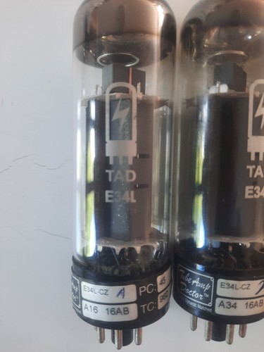 Quad tubes tad el34 - tubes,