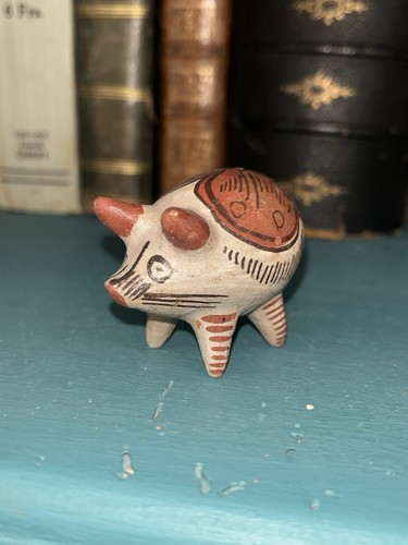 Antique petite statuette terre - antique,