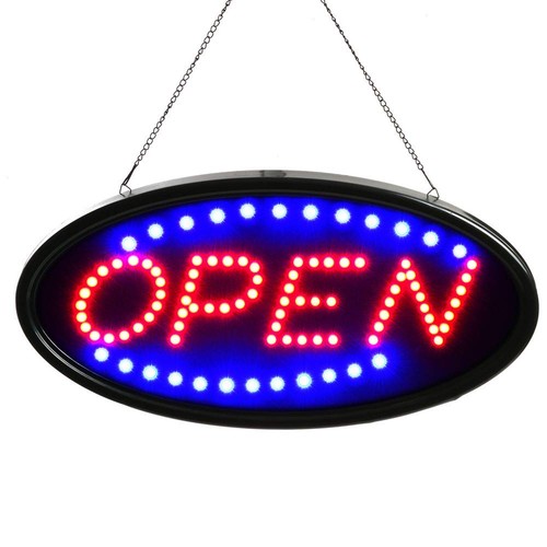 Led signe ouvert - signe, ouvert,