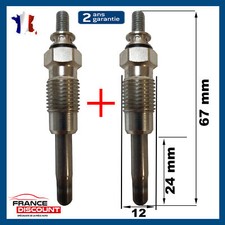 2 Bougie de Préchauffage pour