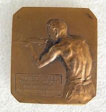 BELLE MEDAILLE DE TIR OFFERTE