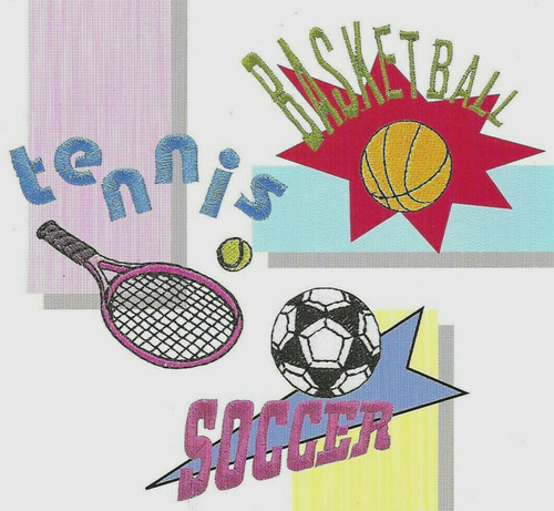 Sports gear embroidery - sports, #13