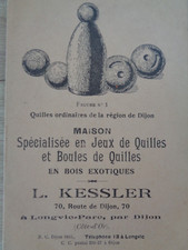 - catalogue jeux de boules -