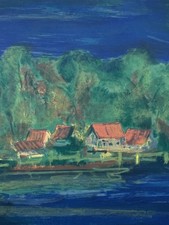 Tableau ancien litho originale