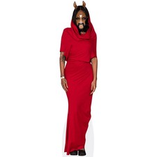 Stella Stallion (Red Dress) Silhouette en carton Taille Mini