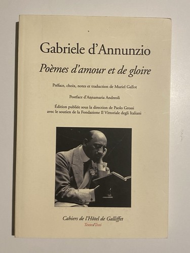 Gabriele annunzio poèmes - d'annunzio,