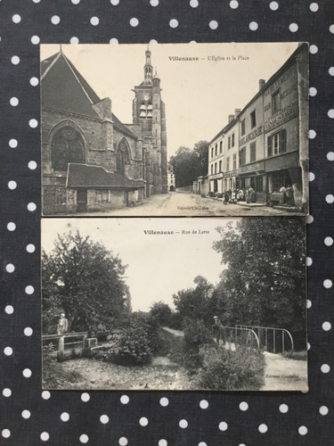 Villenauxe grande deux cpa - villenauxe,
