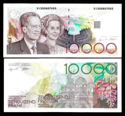 Belgium 10000 francs 146 - belgium, p-146