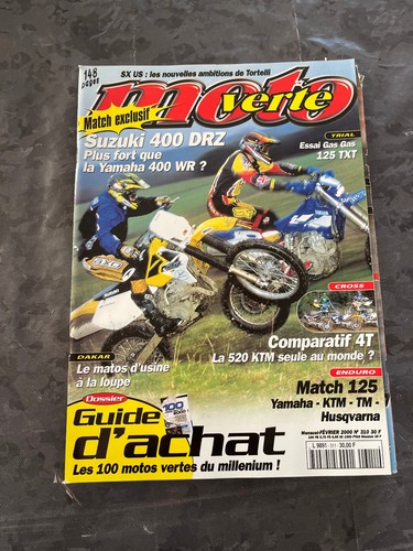 Moto verte 310 revue - verte,