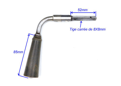 8x8mm ancienne poignée - ▨8x8mm,ancienne,