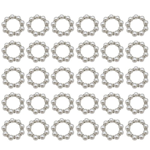 Luxueux anneaux serviette - anneaux, de