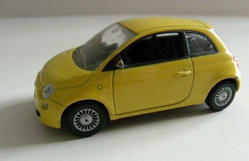 Fiat 500 jaune norev - 1/43, sans